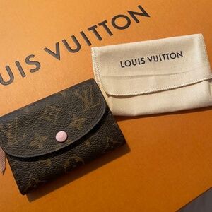 Louis Vuitton Rose Ballerine coin purse